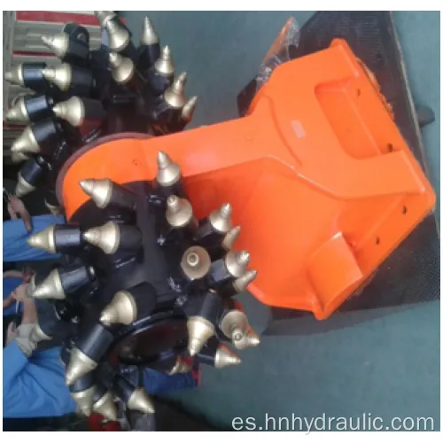 Serie HDC cortadores de tambor de rotor hidráulico para zanjas